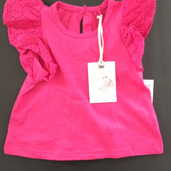 Jessica Simpson Baby Short Set Size 12 Mos Yellow White Pink - Picture 8 of 14